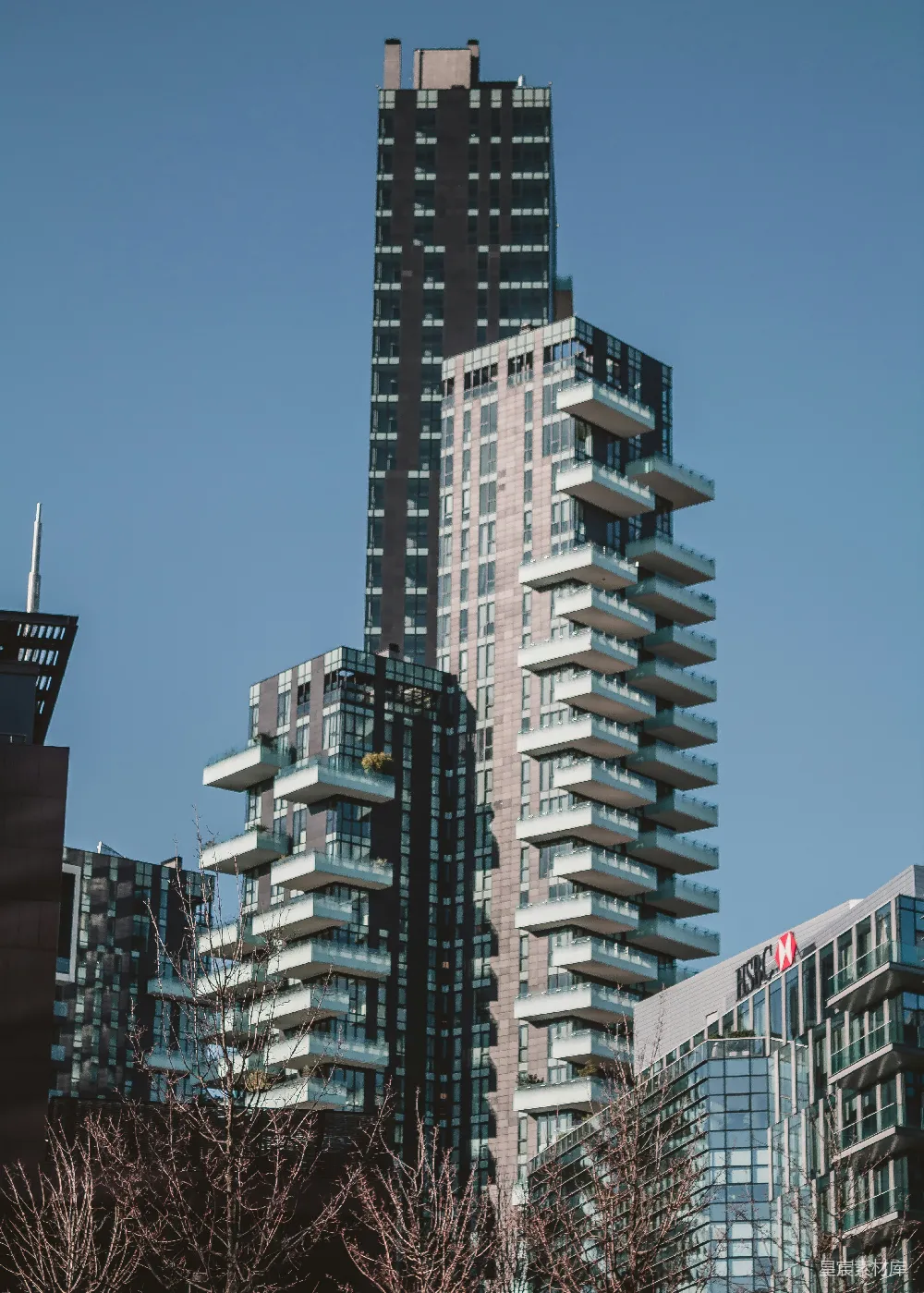 高清摄影 城市景观 摩天大楼 现代建筑 都市风光 都市建筑 城市中一座非常高大的建筑