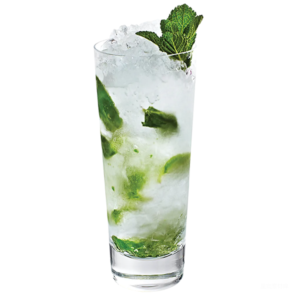 元素素材 鸡尾酒 薄荷 清新 清新薄荷鸡尾酒