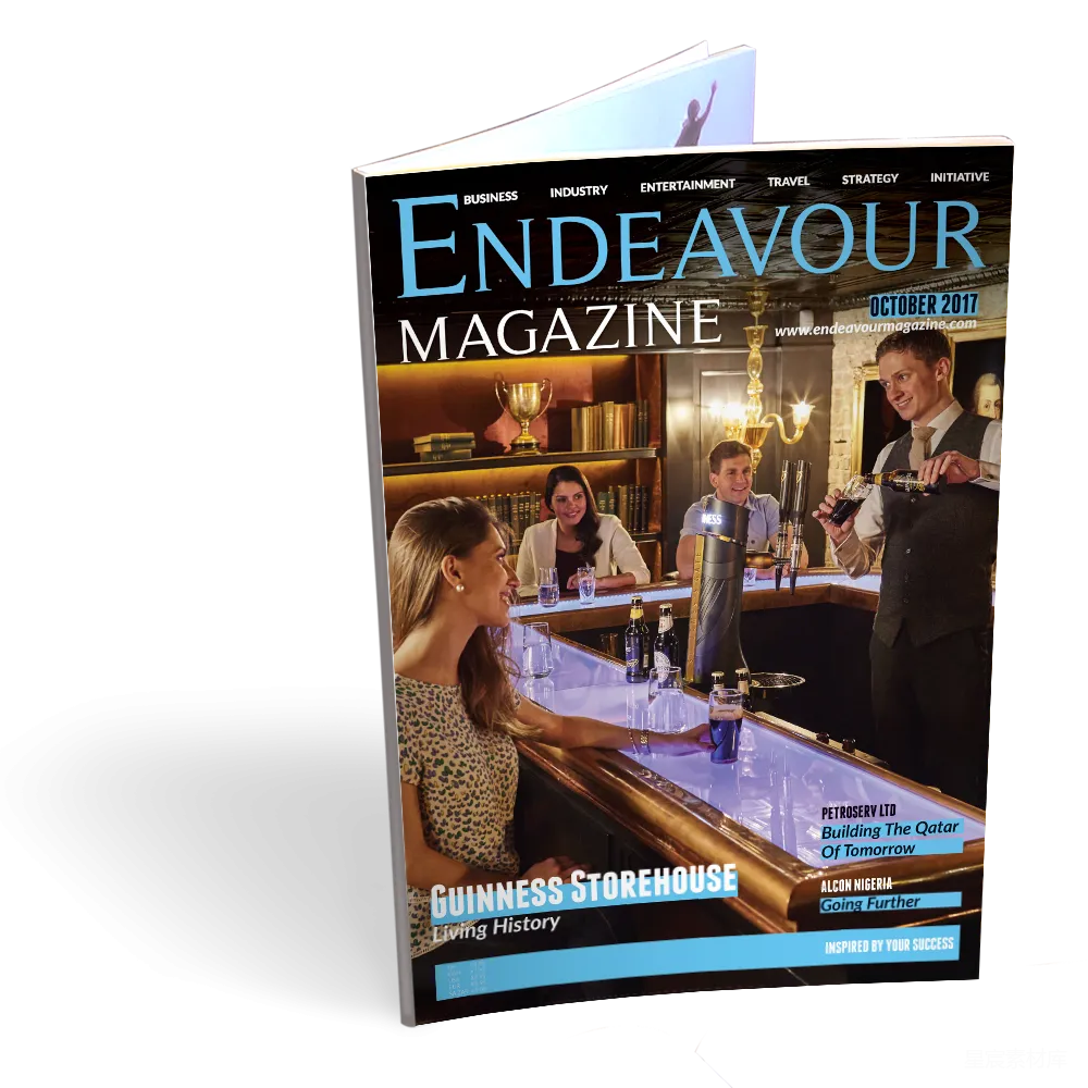 元素素材 杂志封面 商业时尚 旅游指南 Endeavour Magazine: Guinness Storehouse Issue
