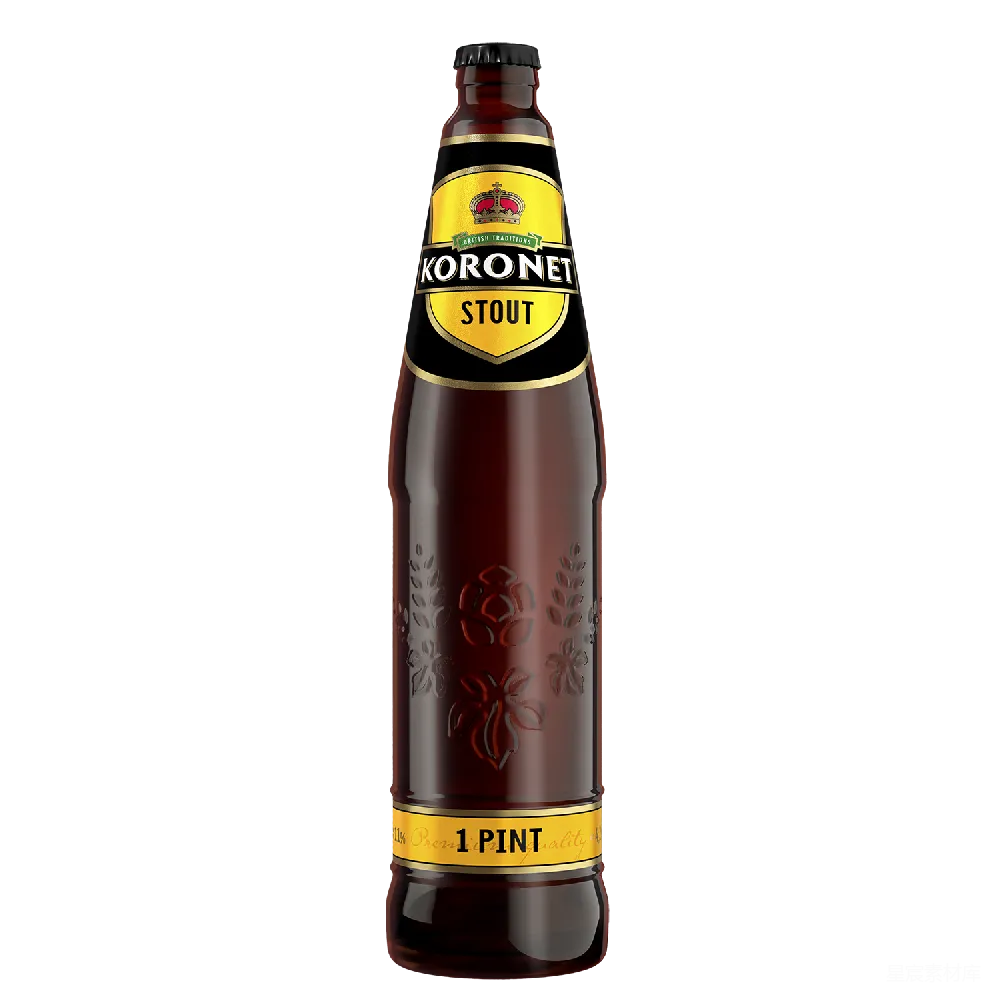 元素素材 啤酒 英式传统 瓶装饮料 Koronet Stout啤酒瓶
