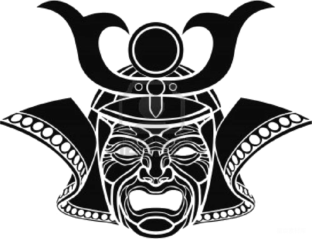 元素素材 武士
