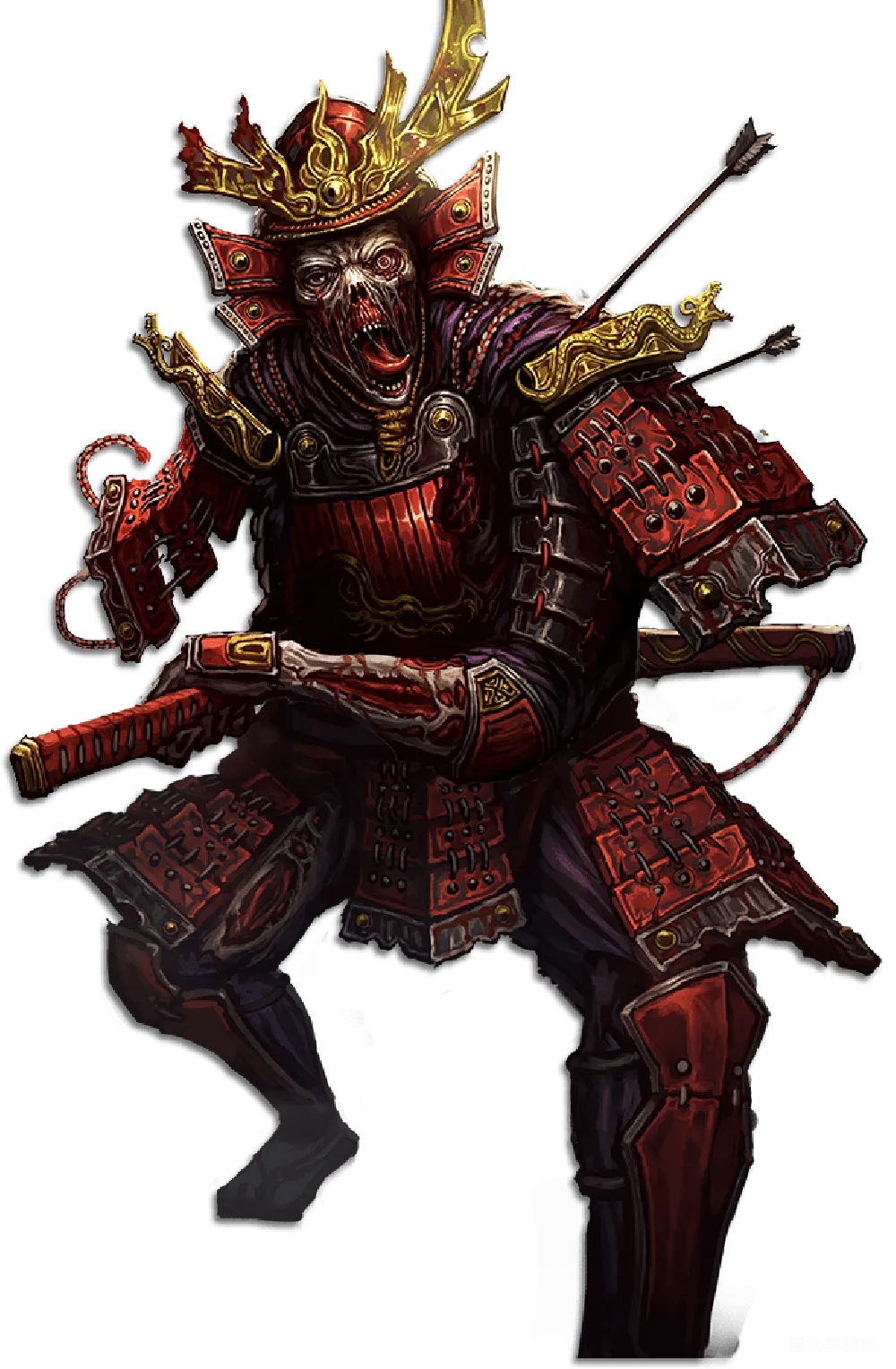 元素素材 元素 武士