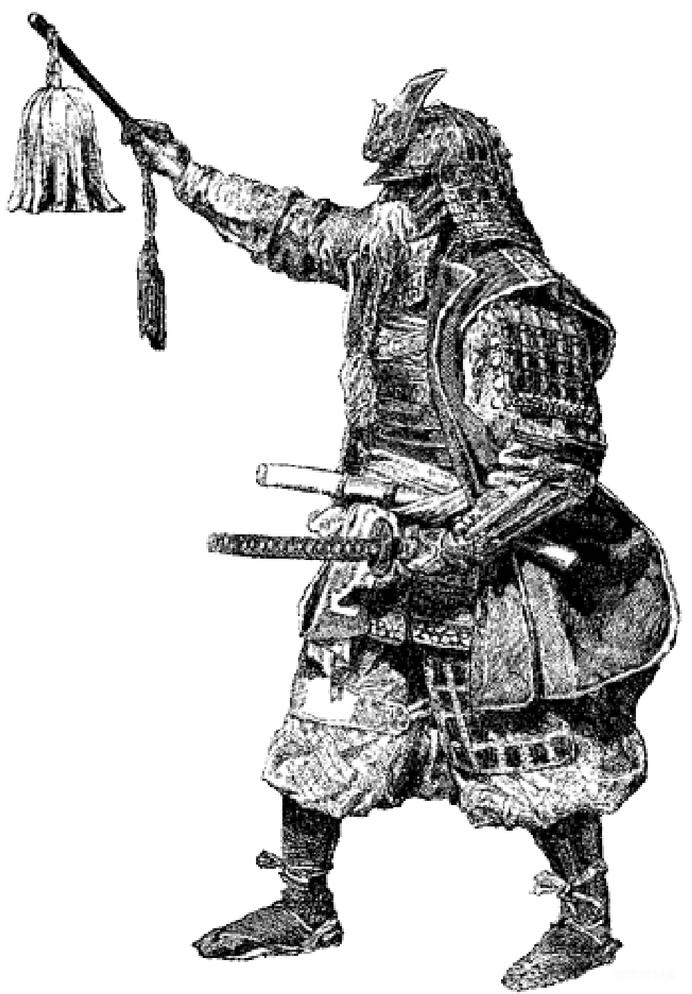 元素素材 元素 武士