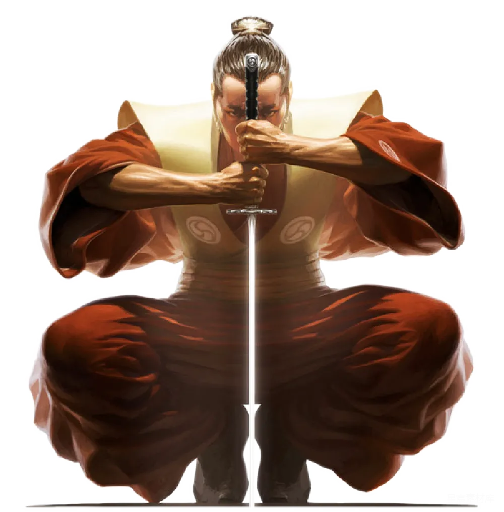 元素素材 元素 武士
