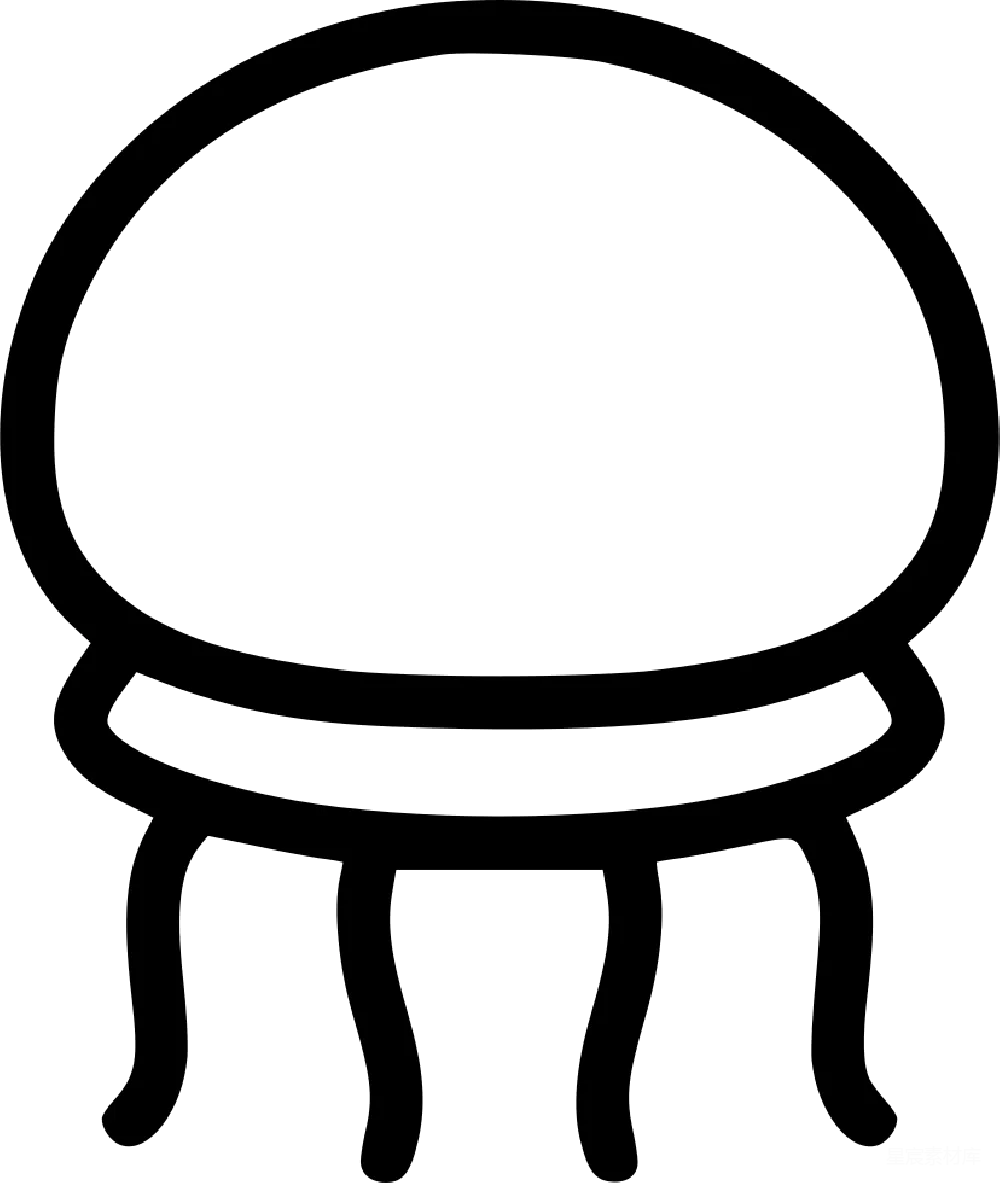 元素素材 水母