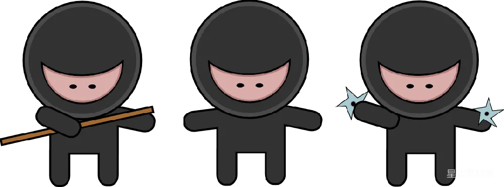 元素素材 元素 ninja