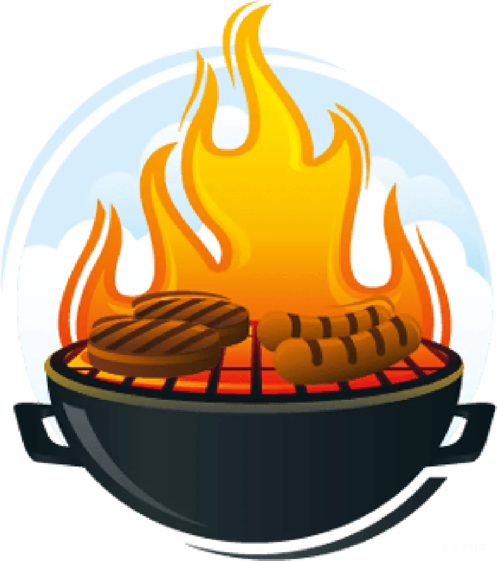 元素素材 BBQ
