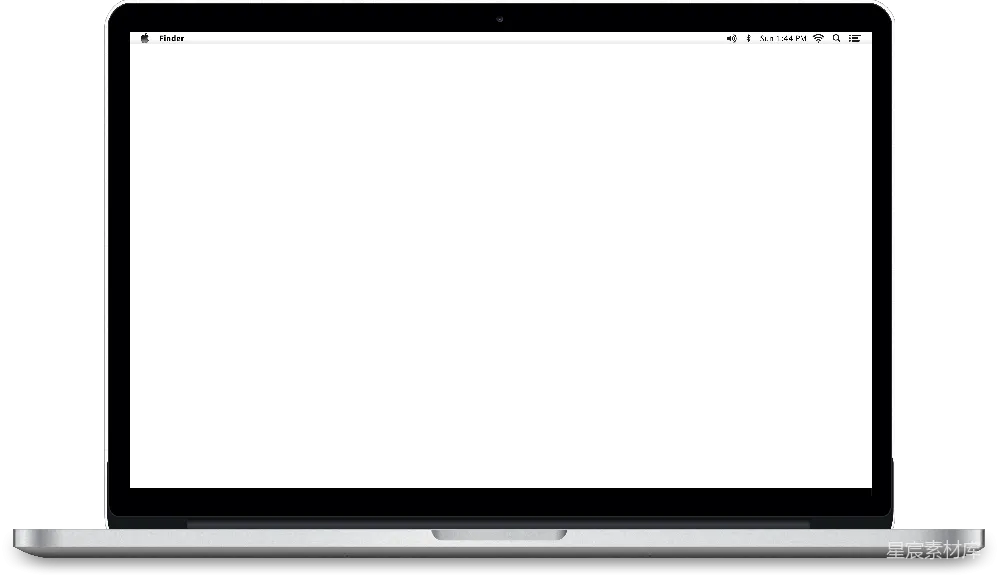 元素素材 笔记本电脑 简约风格 办公设备 MacBook Pro的视图