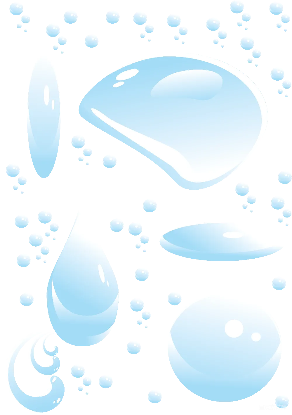 元素素材 元素 水