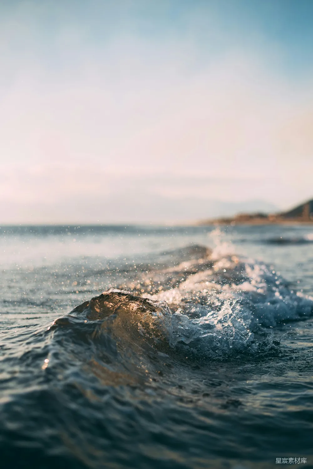 高清摄影 壁纸 自然 海滩上的海浪
