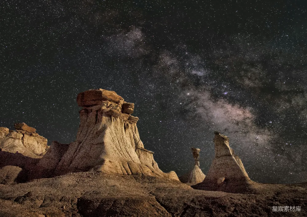 高清摄影 壁纸 自然 星星之下的峡谷