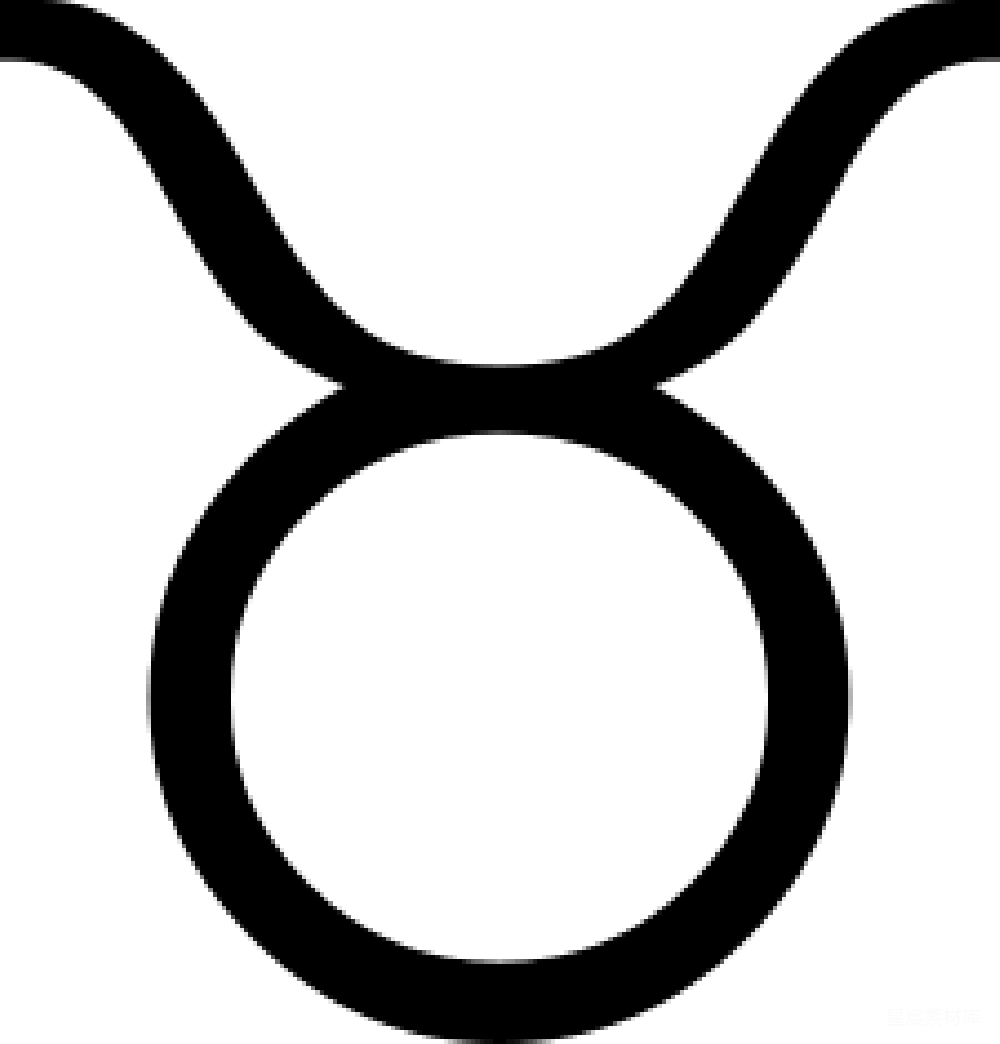 元素素材 金牛座