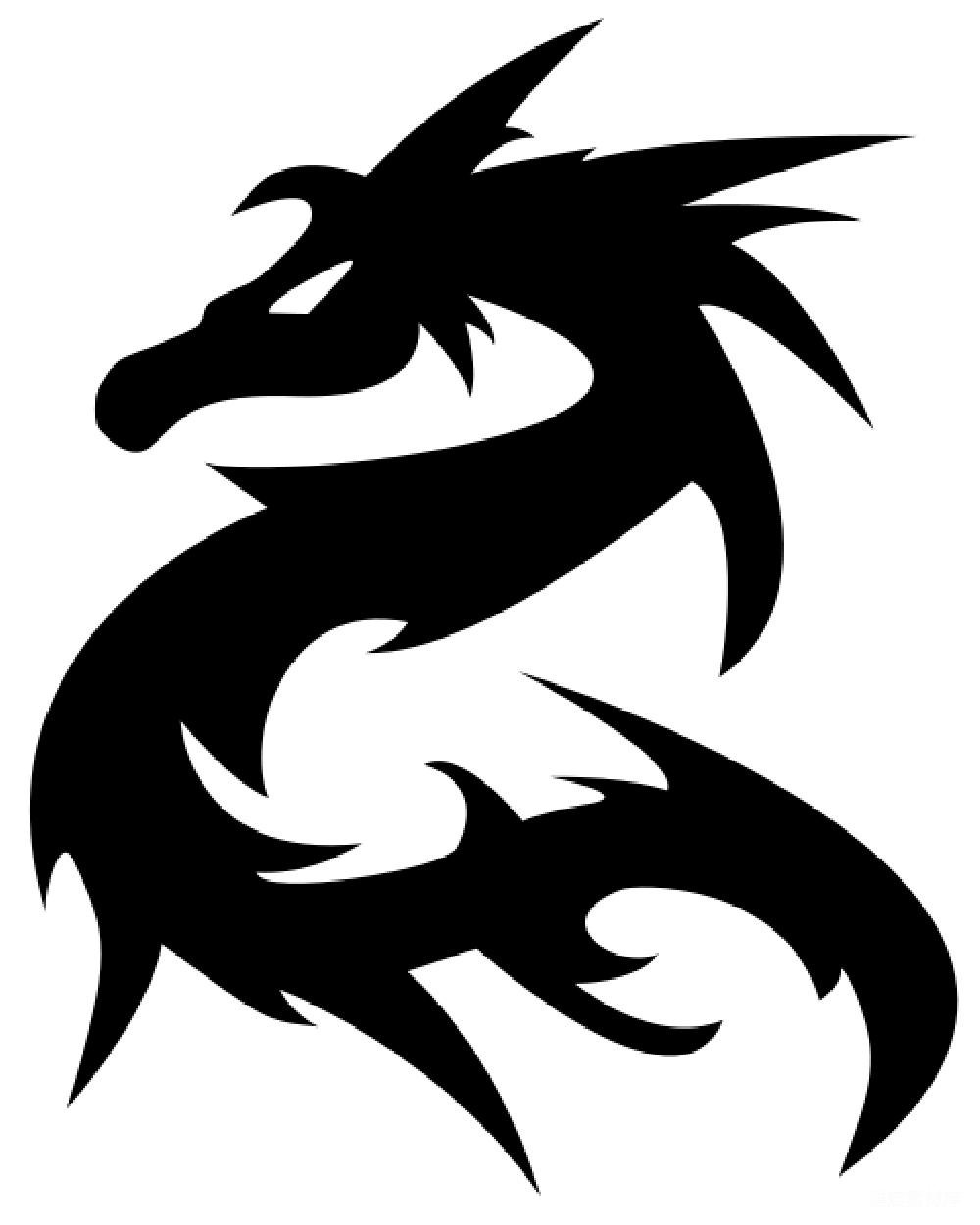元素素材 黑色
