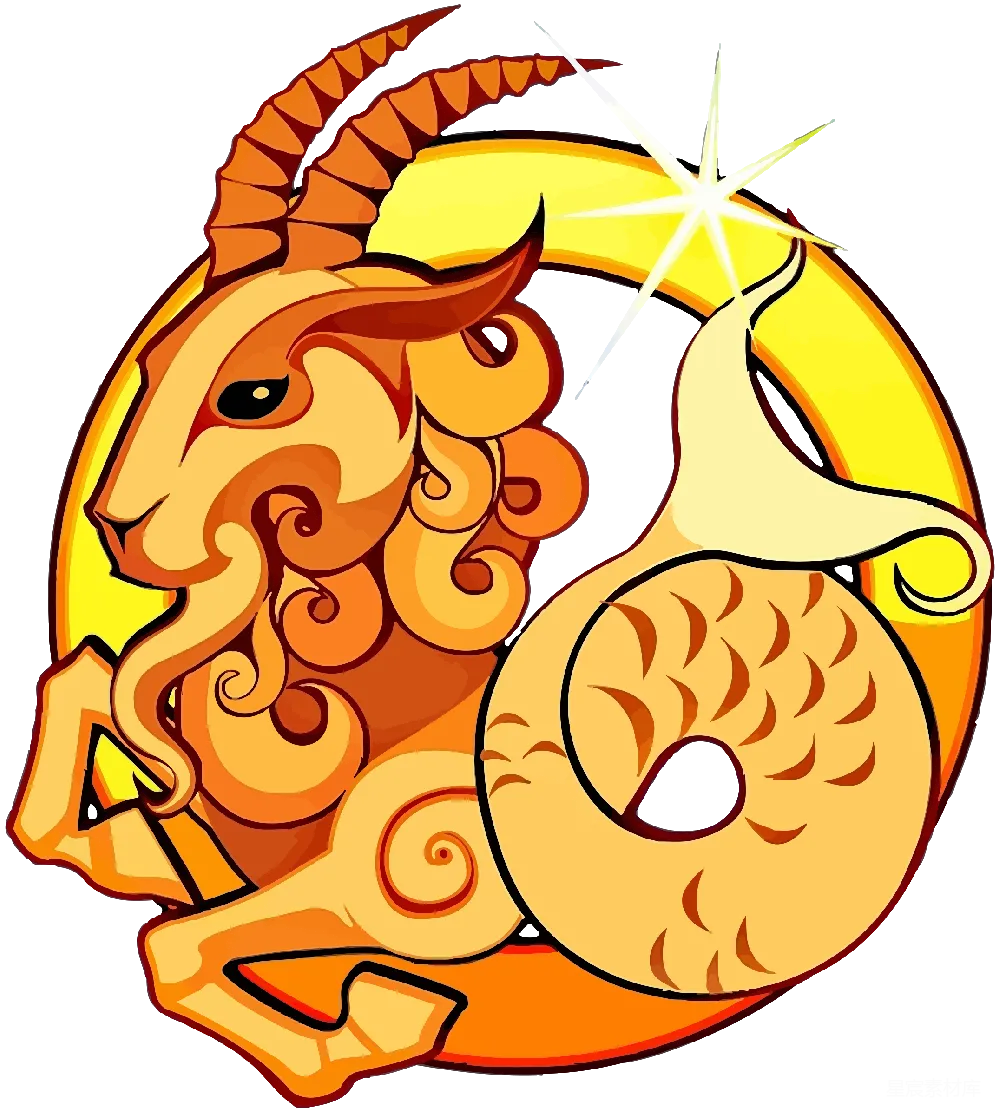 元素素材 元素 摩羯座