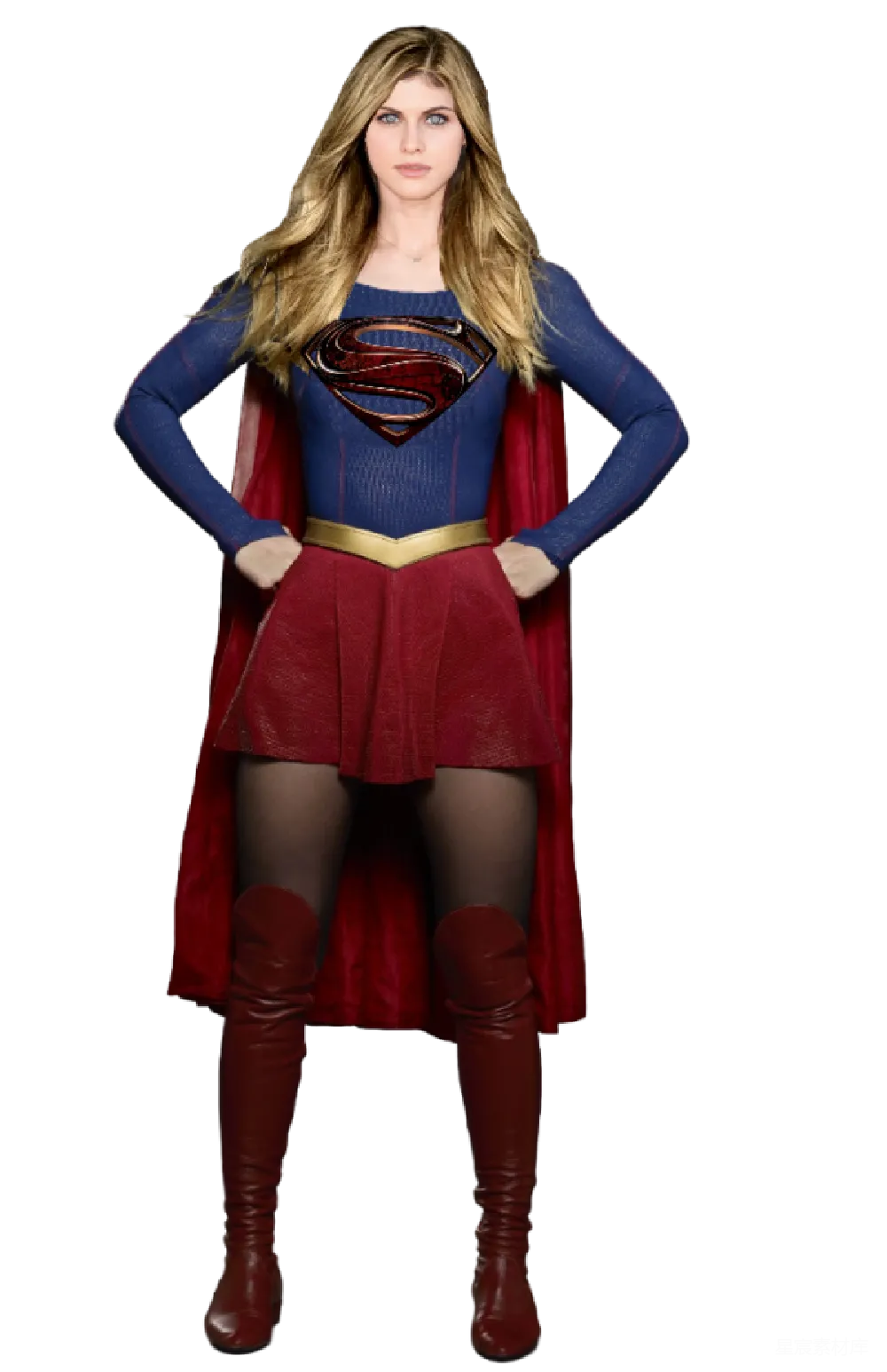 元素素材 元素 超人（注：此处“Supergirl”实际上指的是《超女侠》中的角色，由于中文中没有直接对应的英文缩写“Supergirl”，故翻译为“超人”）