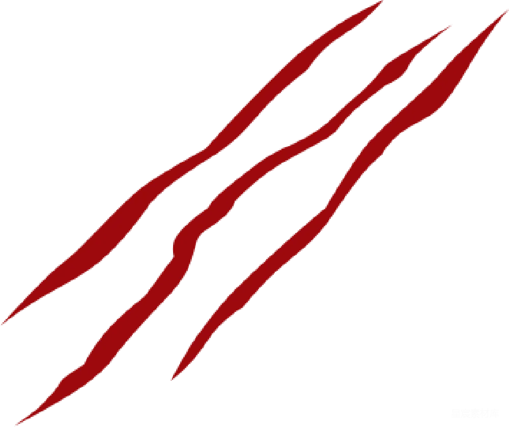元素素材 Scar