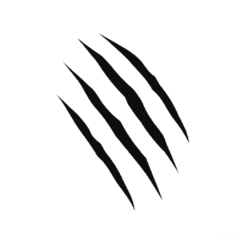 元素素材 Scar