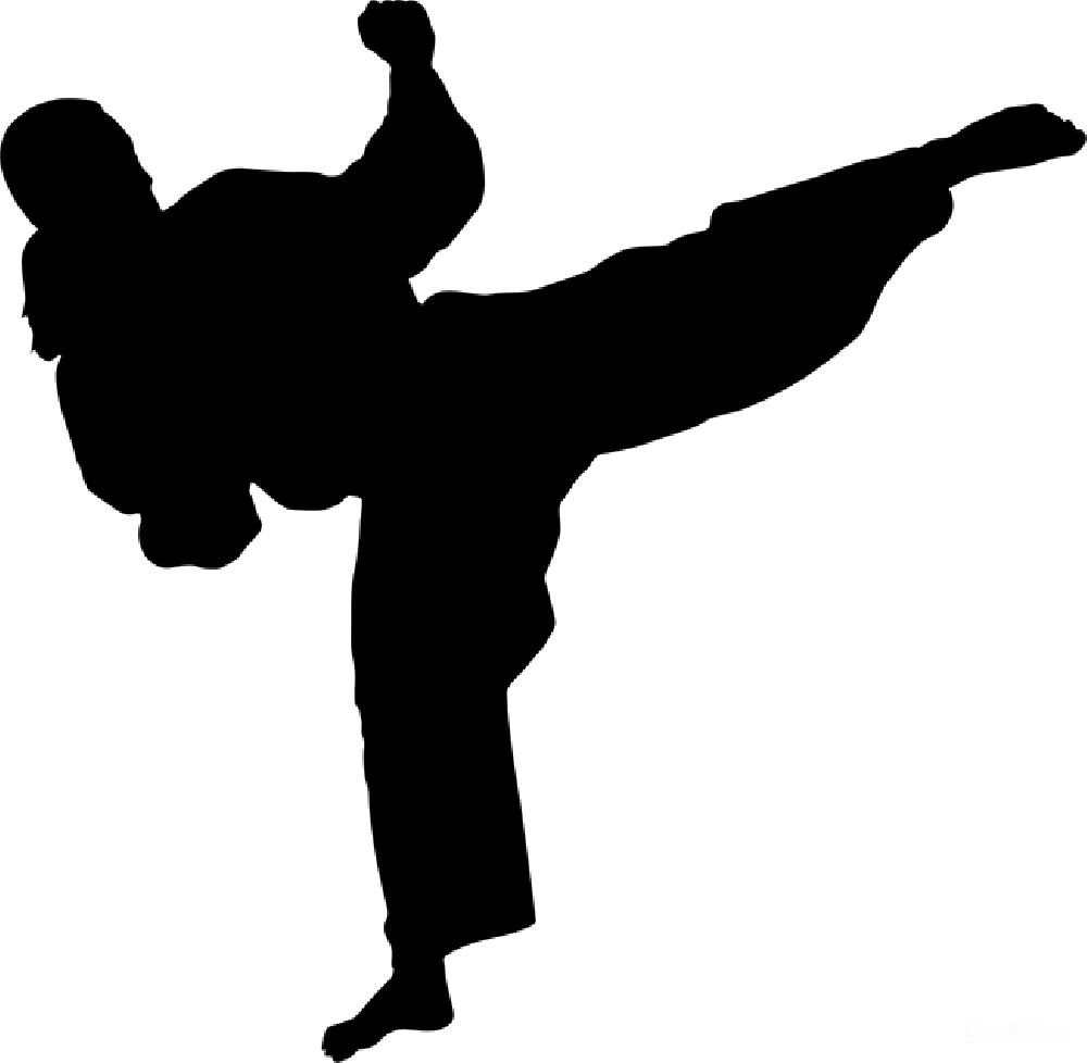 元素素材 空手道