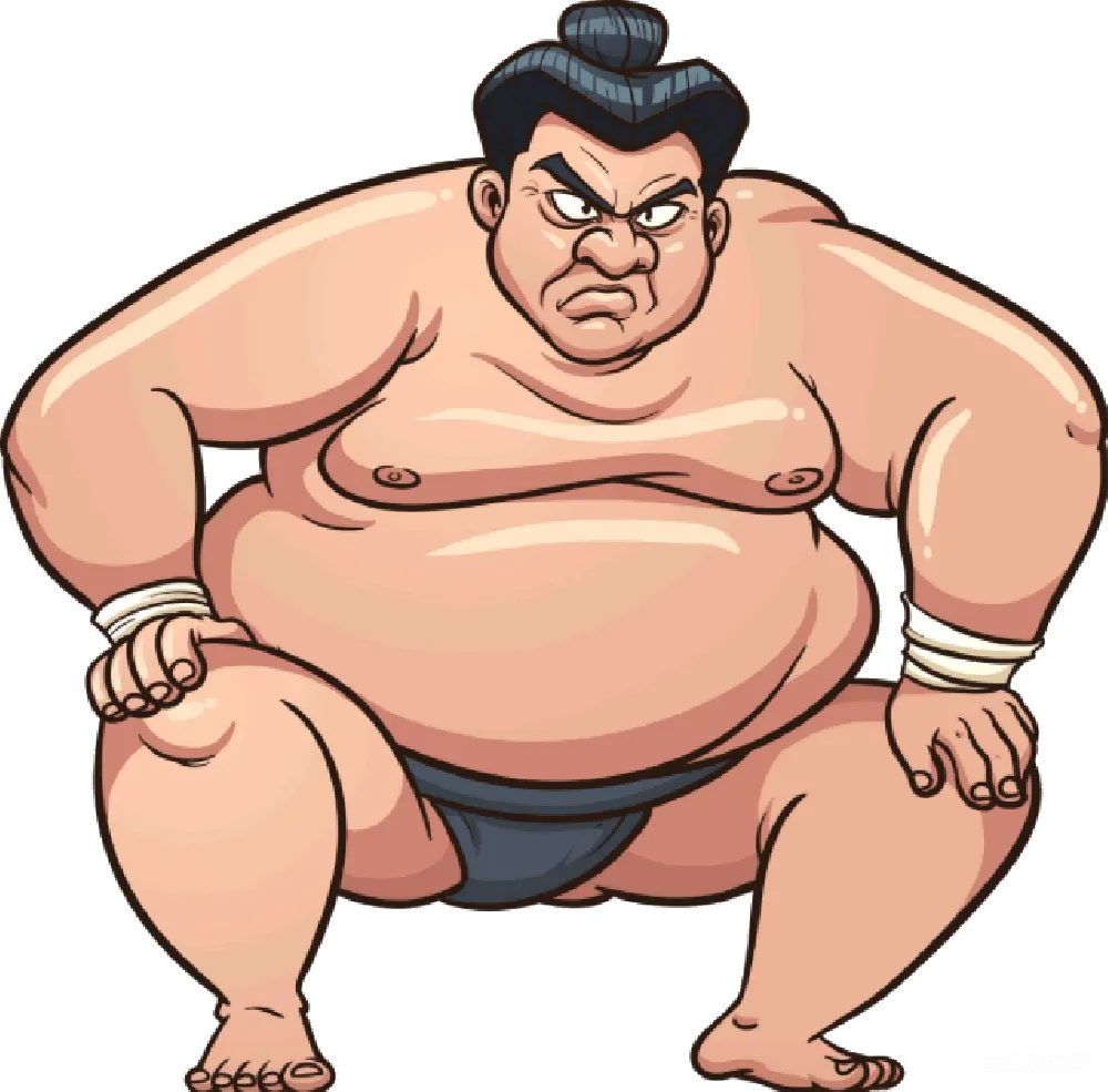 元素素材 元素 相扑