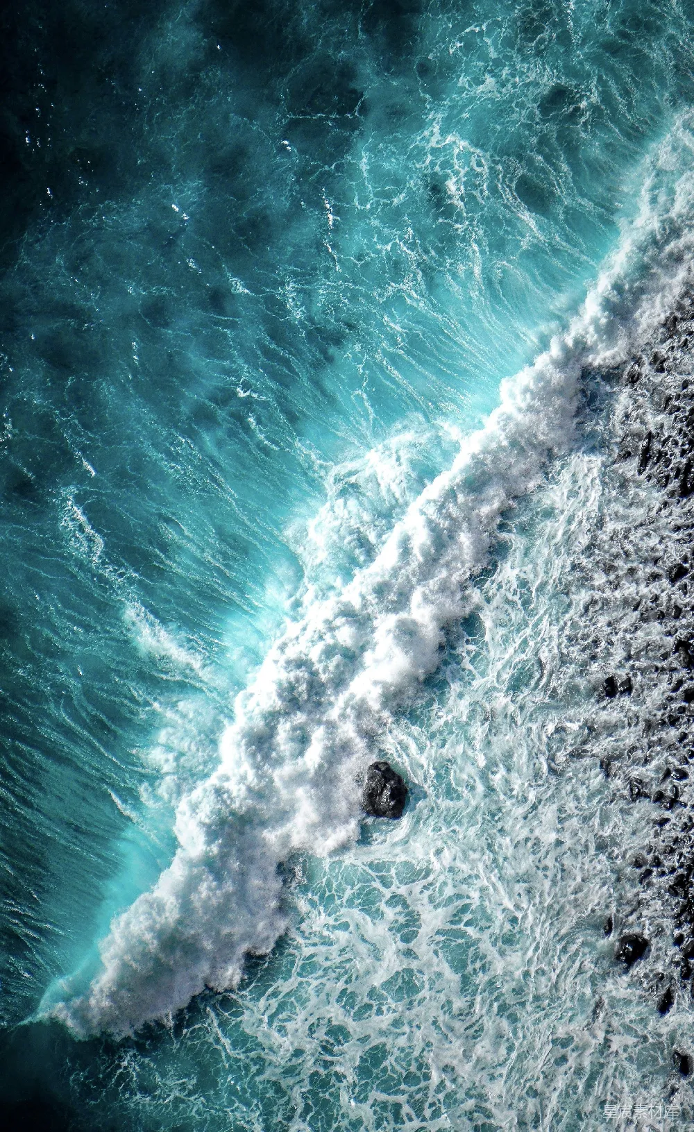 高清摄影 海浪壁纸