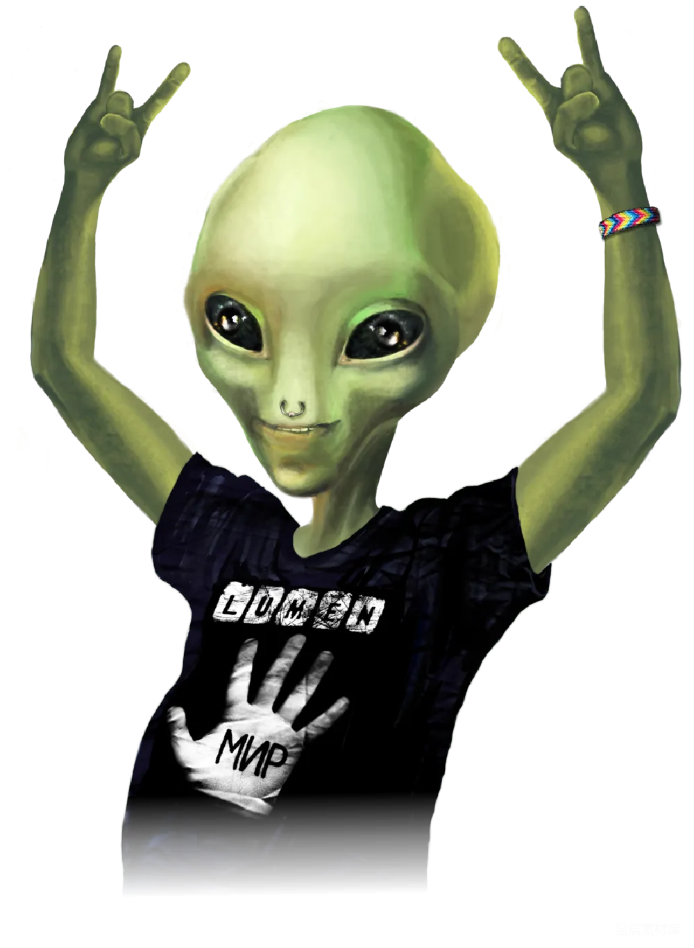 元素素材 外星人