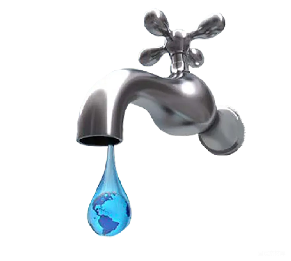 元素素材 滴水的水龙头