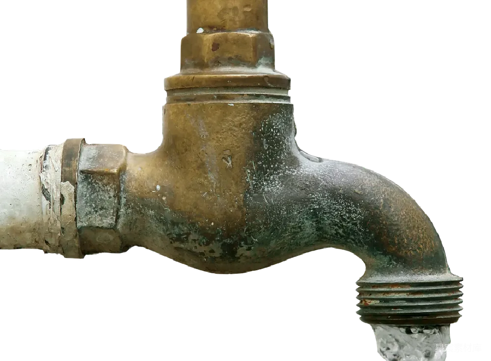 元素素材 水龙头 复古 维护 老旧水龙头特写