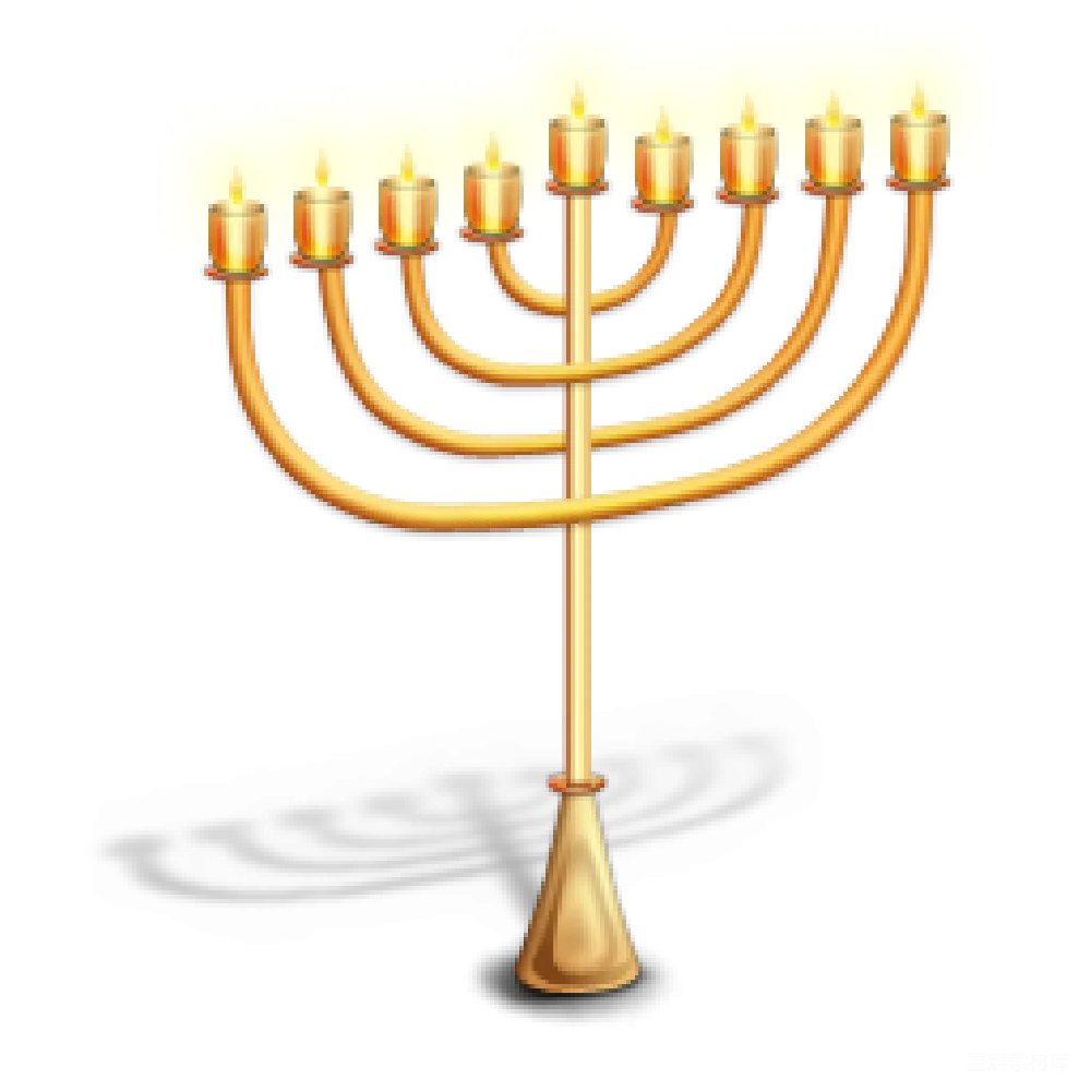 元素素材 Chanukah