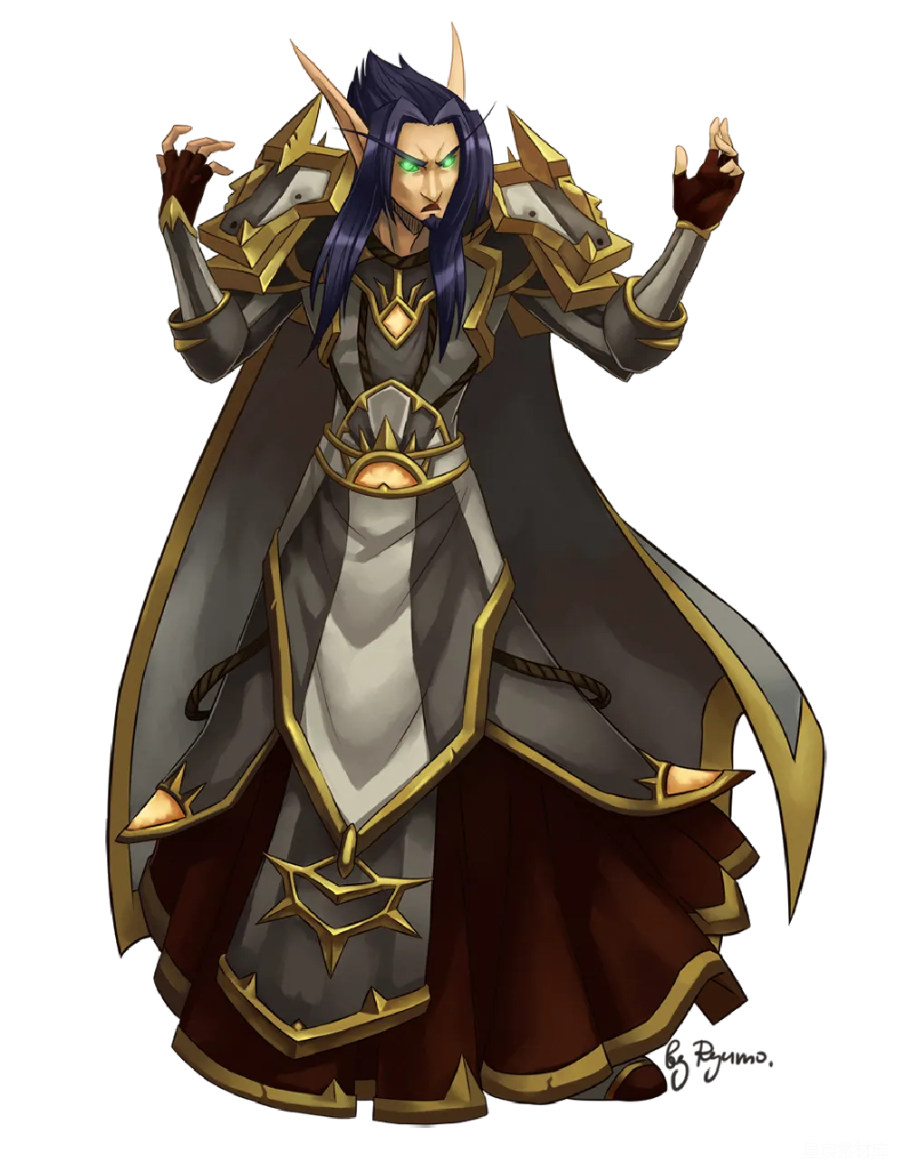元素素材 魔兽