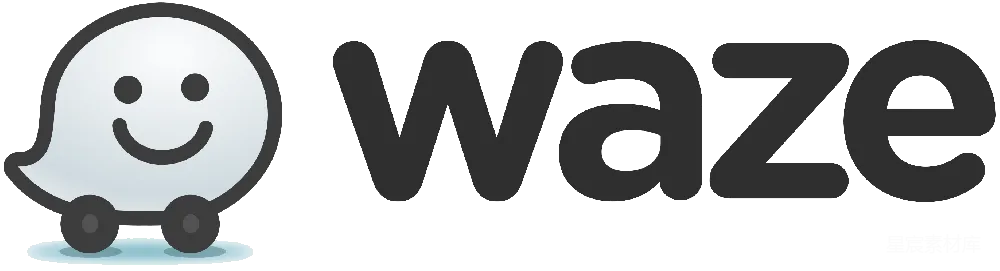 元素素材 地图 导航 科技 Waze应用标志