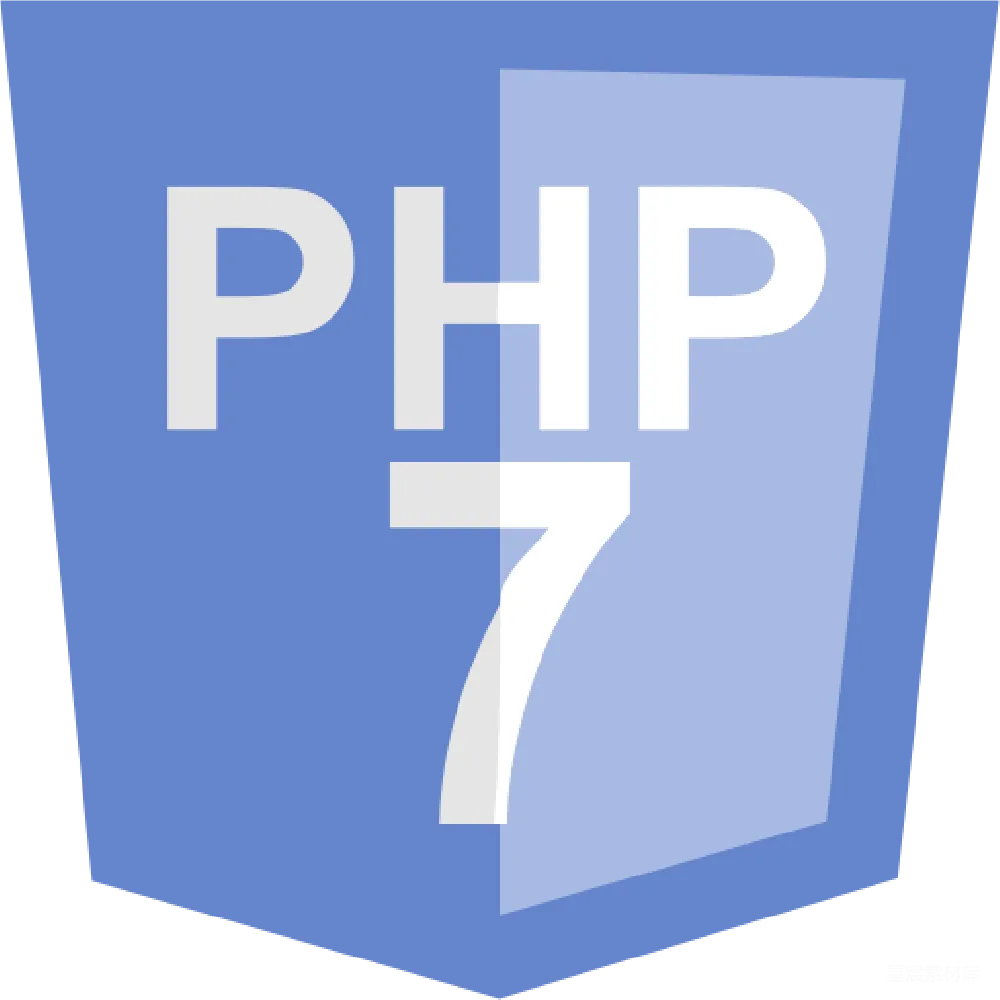 元素素材 编程语言 技术 网站图标 PHP 7标志