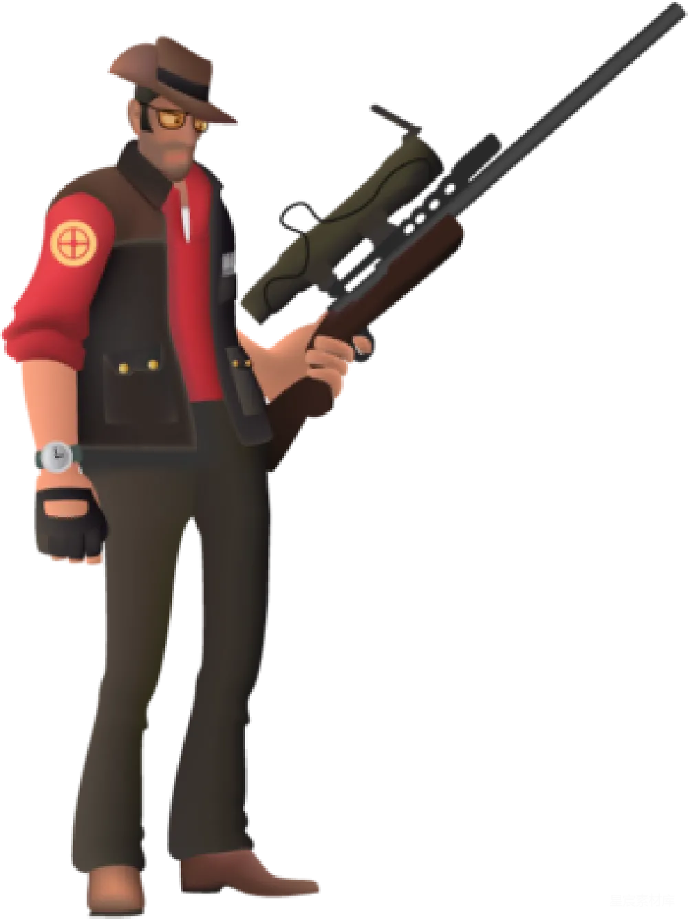 元素素材 狙 sniper