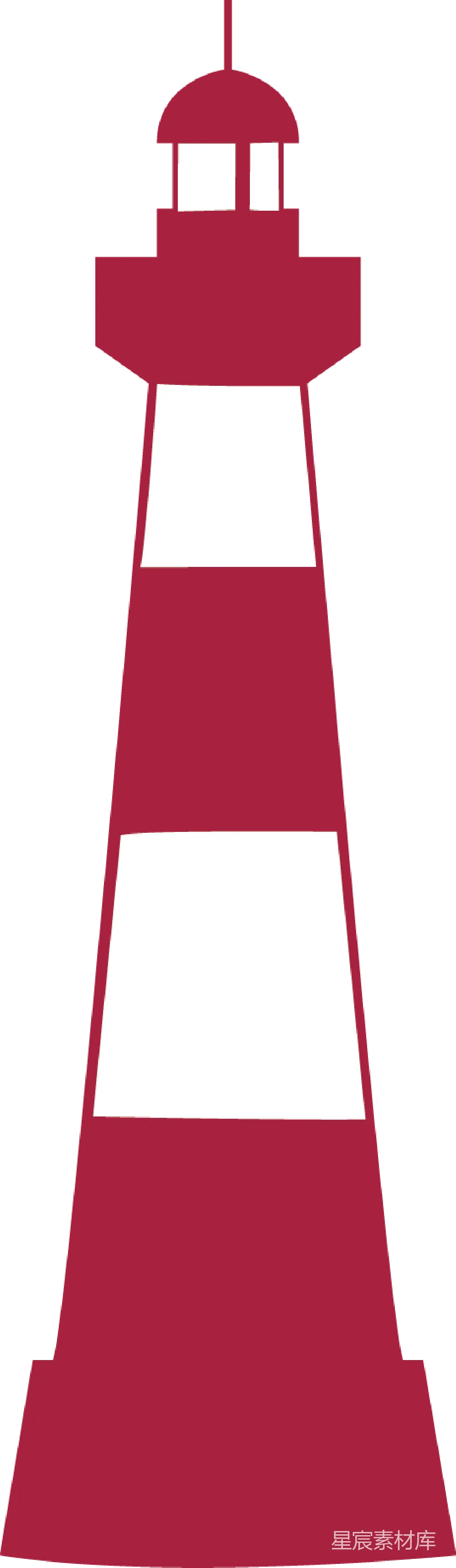 元素素材 灯塔