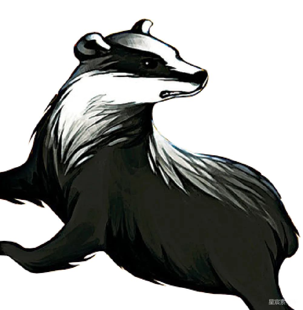 元素素材 元素 獾