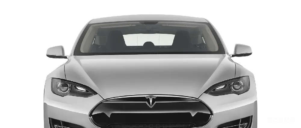元素素材 汽车 特斯拉 前脸 特斯拉 Model S 前视图