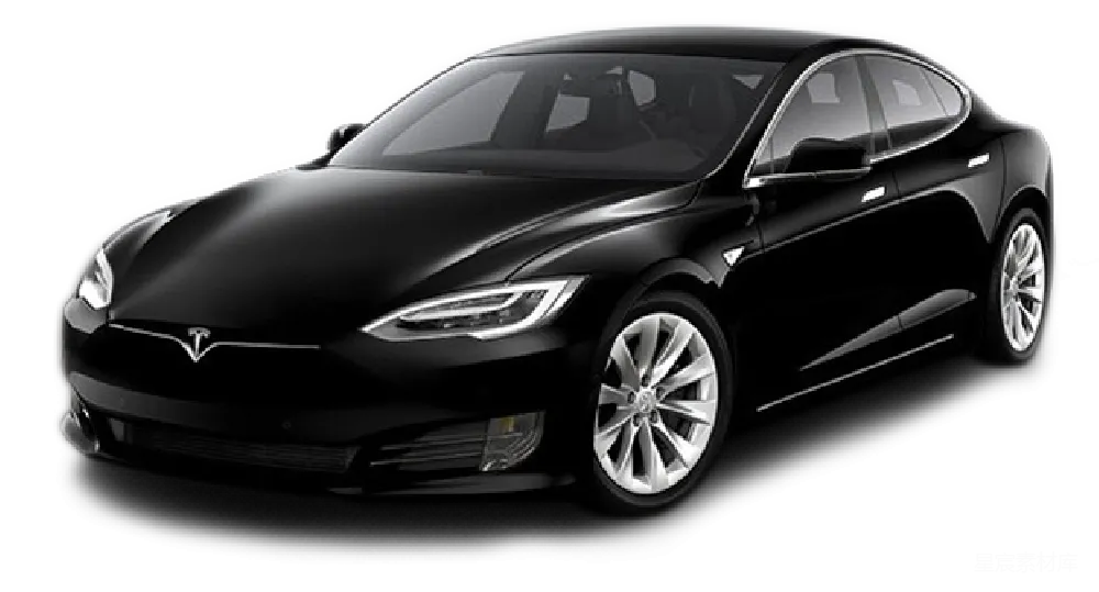 元素素材 电动汽车 现代风格 豪华车 特斯拉Model S