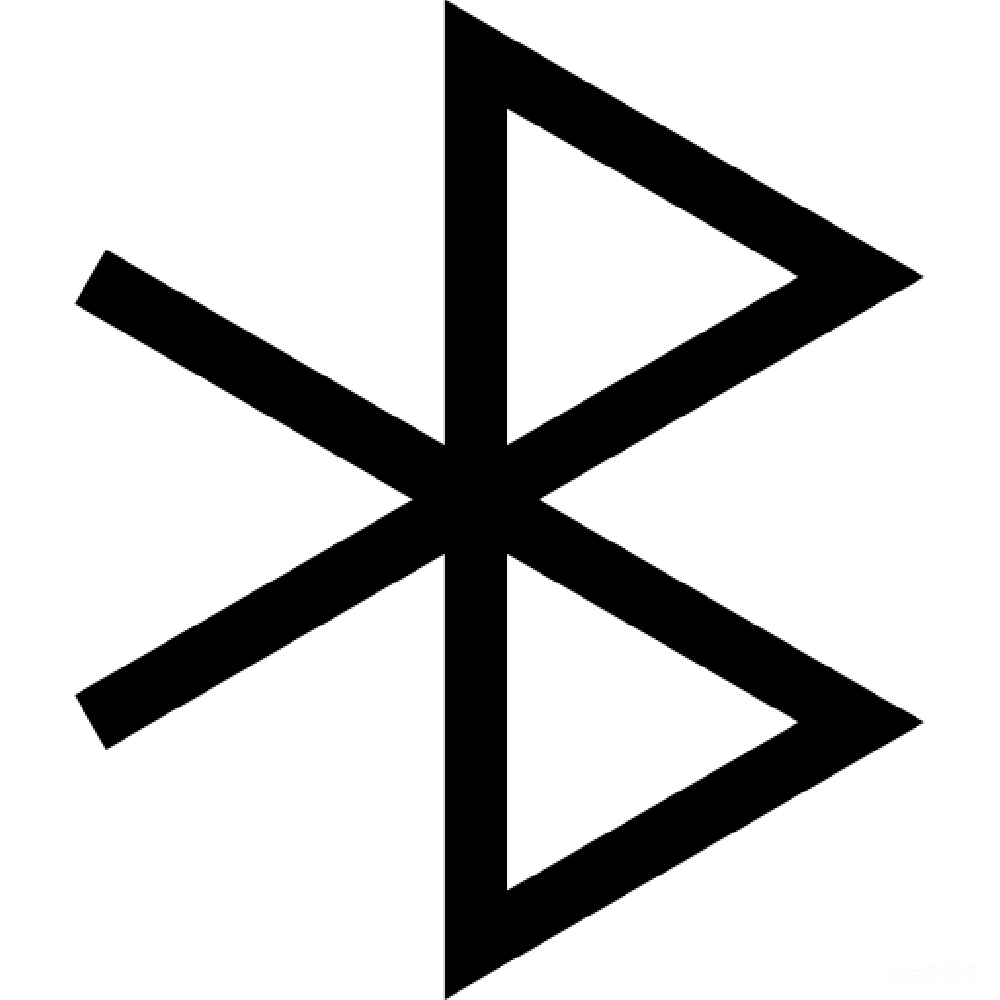 元素素材 蓝牙标志