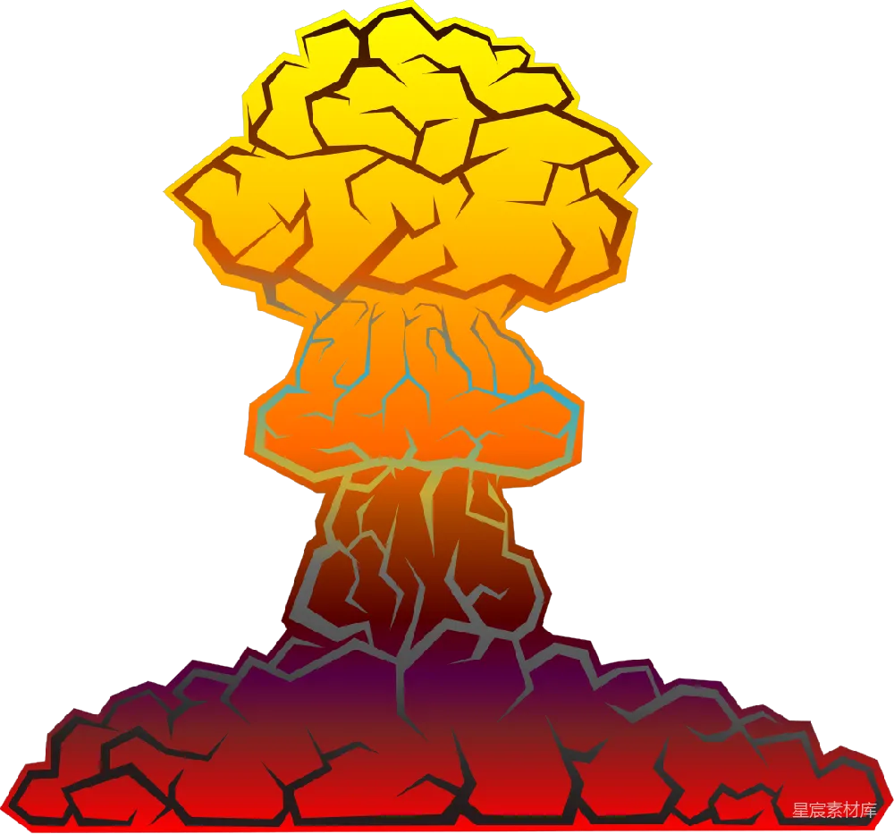 元素素材 爆炸 插画 艺术 爆炸效果插画
