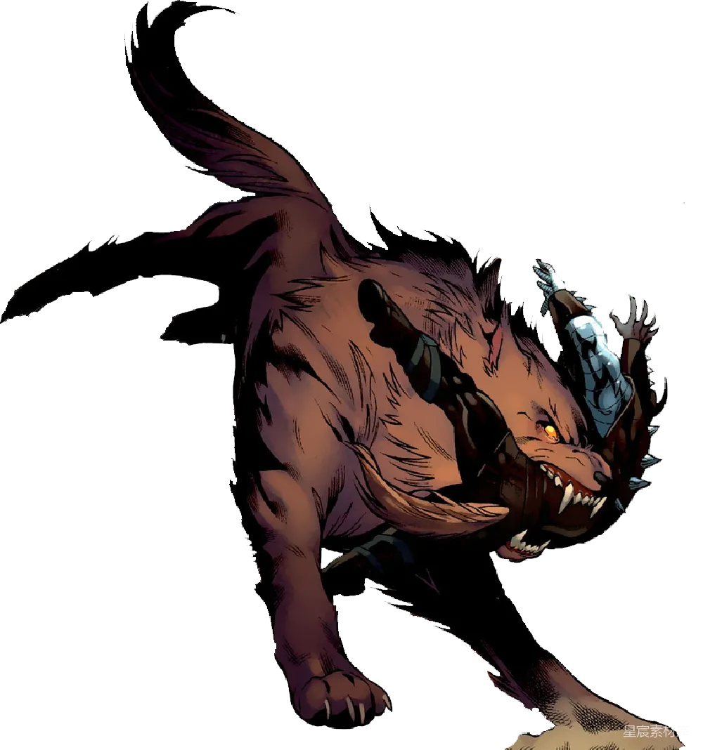 元素素材 元素 狼人