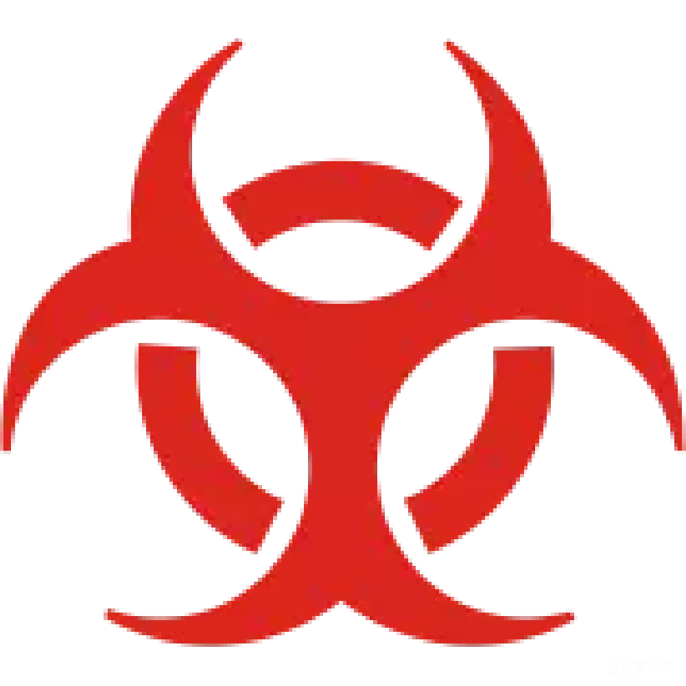 元素素材 危险标志 生物危害 警告符号 生物危险标志