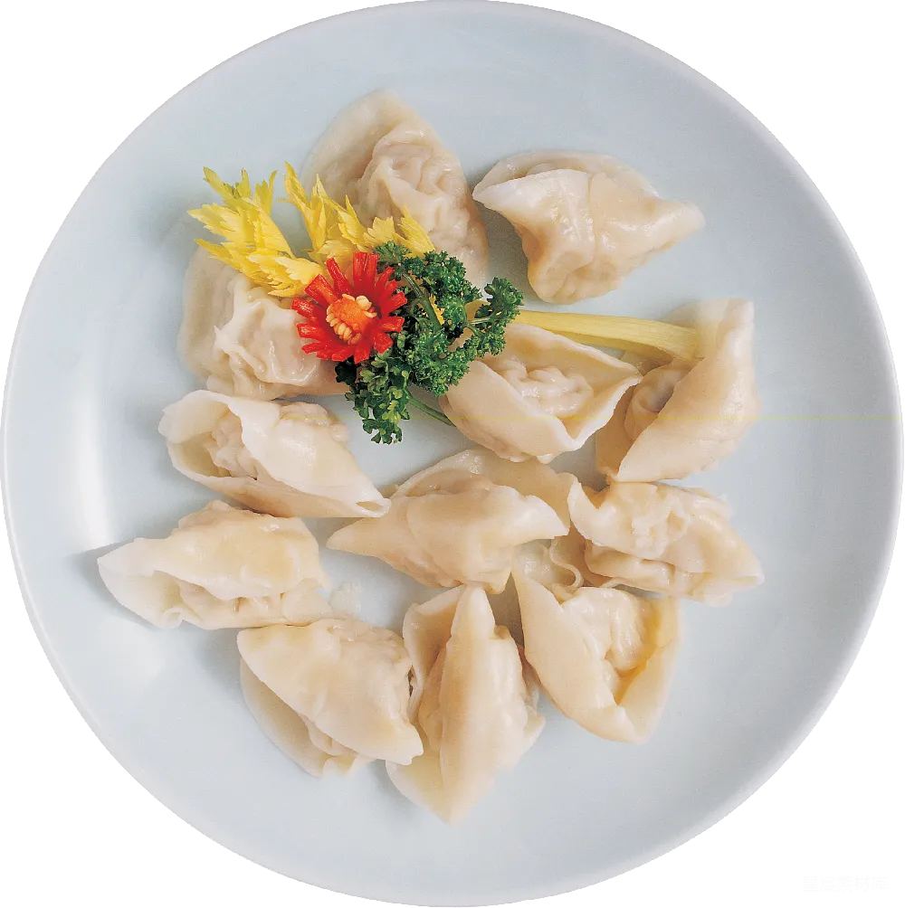 元素素材 中式点心 传统美食 节日美食 蒸饺