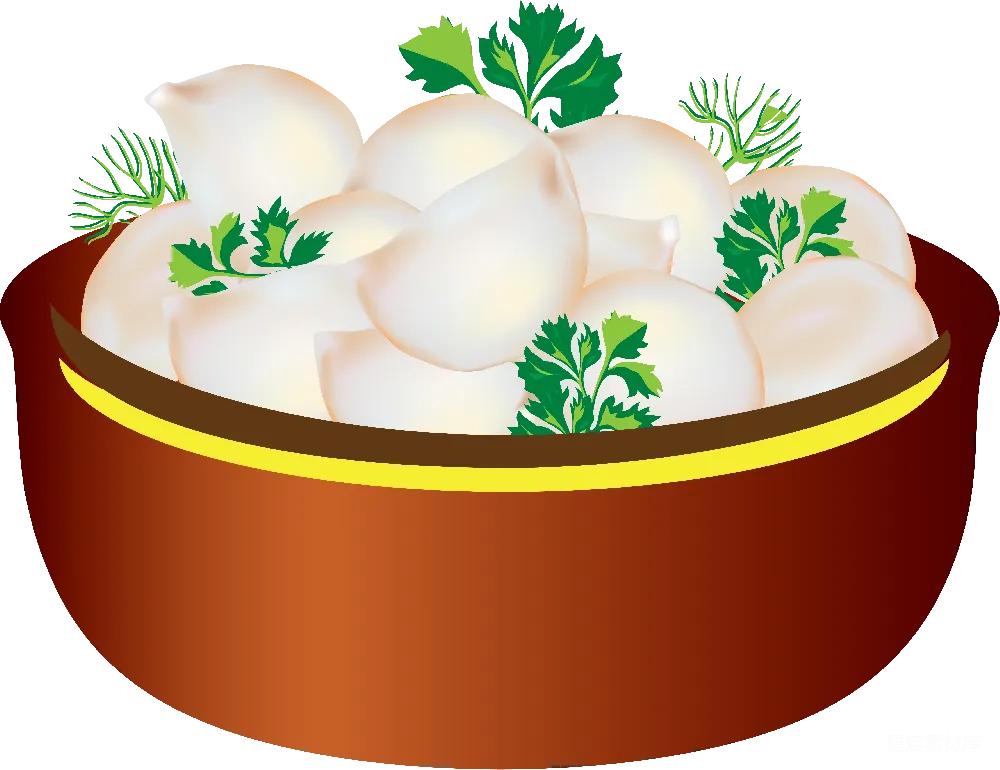 元素素材 元素 饺子