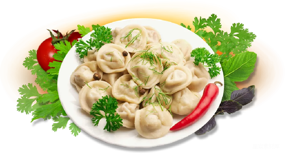 元素素材 元素 饺子