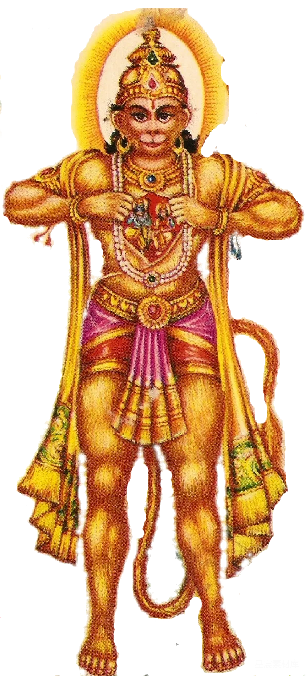 元素素材 哈努曼