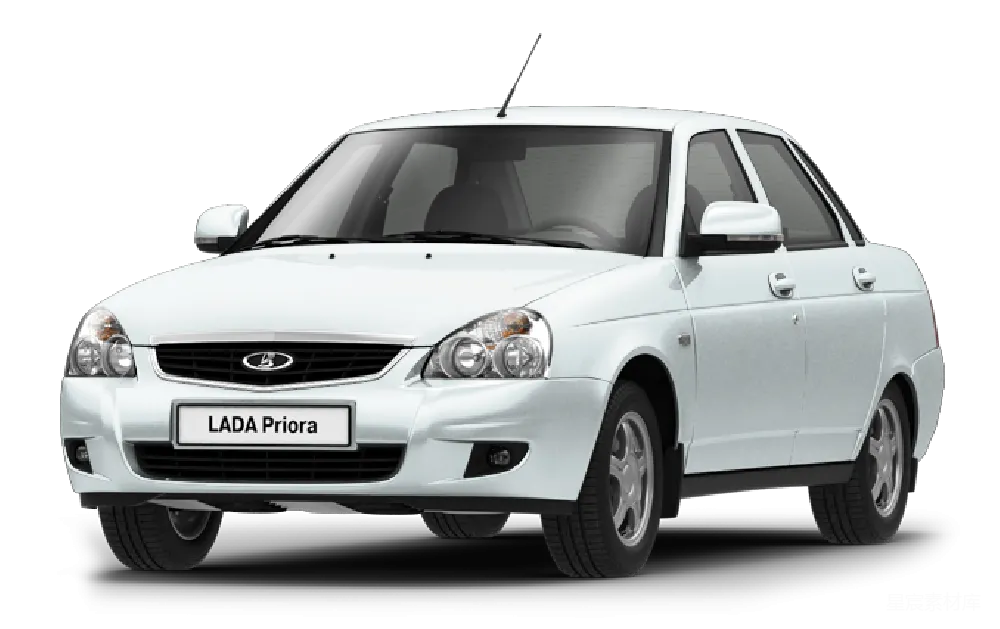 元素素材 汽车 复古风格 日常用车 LADA Priora 轿车