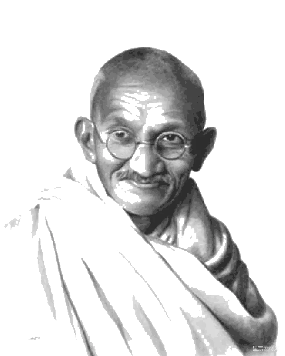 元素素材 元素 甘地