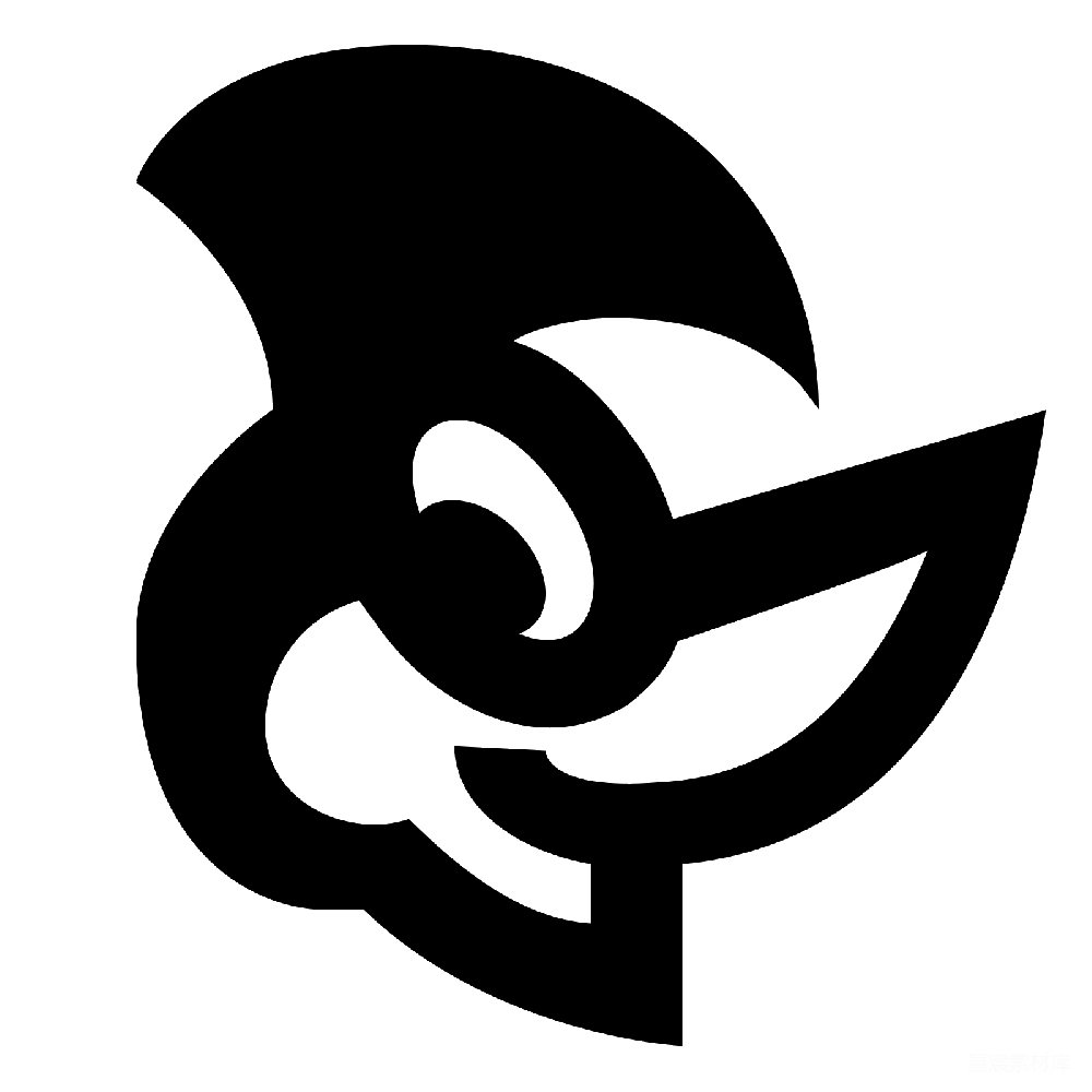 元素素材 啄木鸟