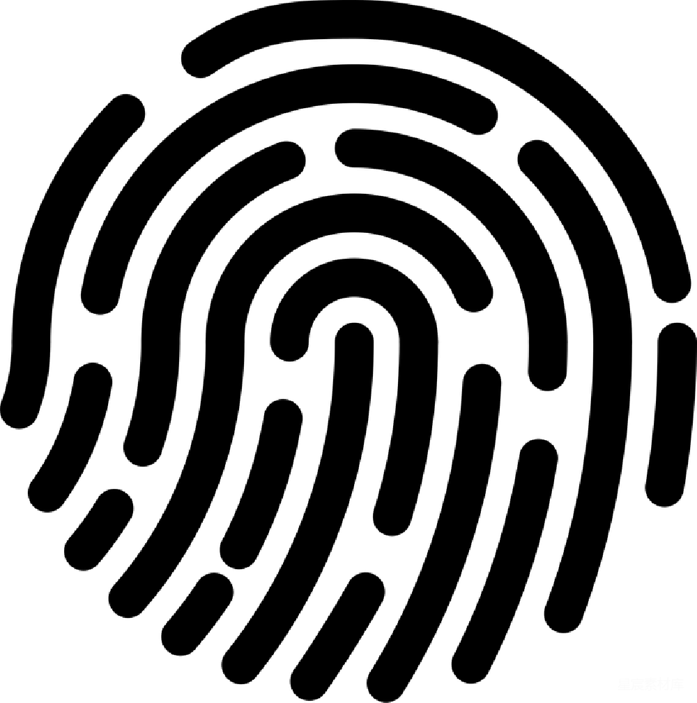 元素素材 指纹
