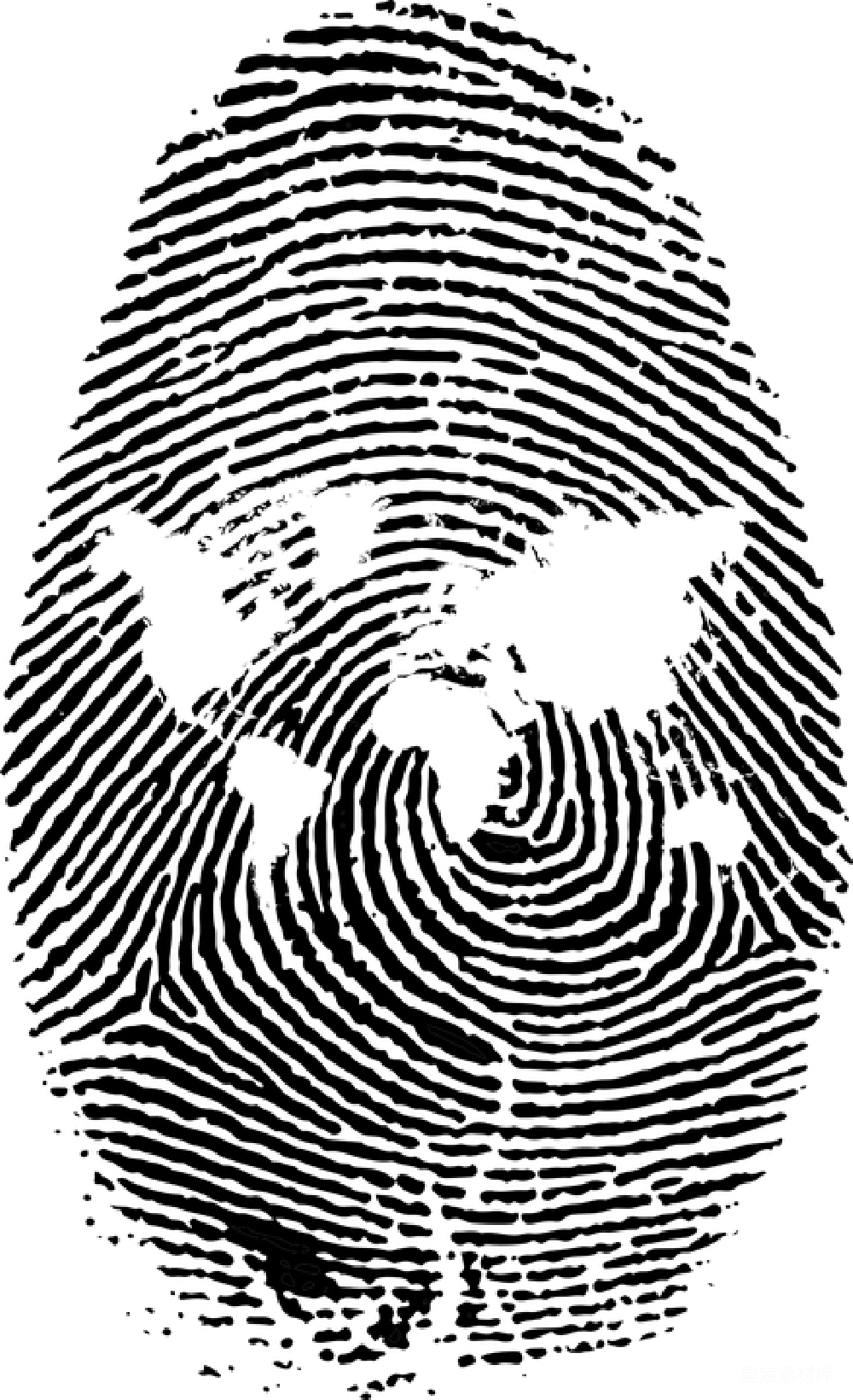 元素素材 元素 指纹