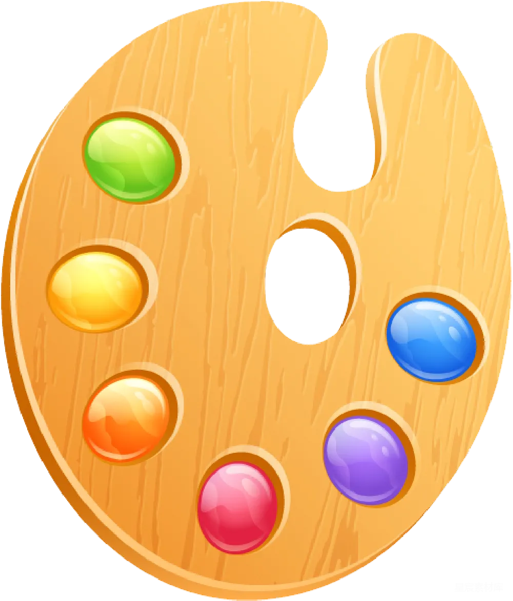 元素素材 调色板